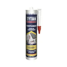 Герметик силиконовый универсальный Tytan Professional, 280 мл, белый