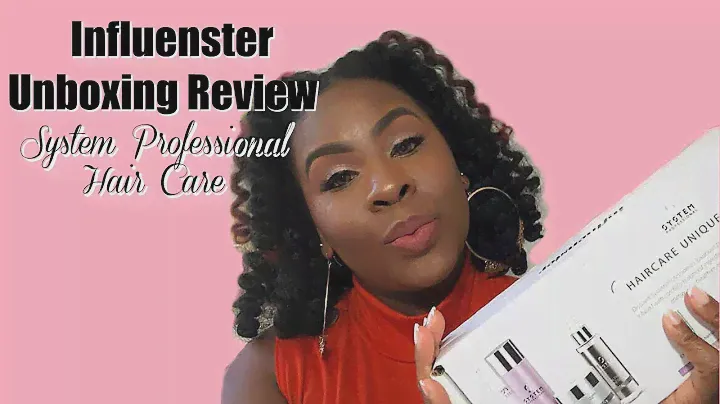 Influesnter Unboxing Review : System Professional Hair Care | The Pink Pearls Glam Parlour