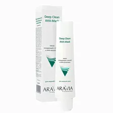 ARAVIA Professional Маска очищающая для лица с глиной и АНА-кислотами