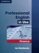 Professional English in Use Finance Book with answers