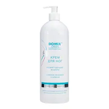Domix Green Professional Крем для ног размягчающий мозоли с лимоном, ланолином и коллоидным серебром, 1000 мл