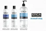 Epica Бессульфатный Шампунь для волос Epica Professional Delicate 1000 мл Эпика