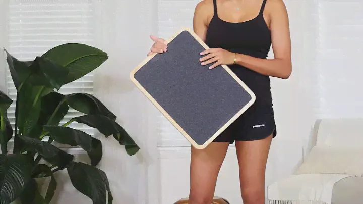StrongTek wooden balance board features