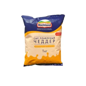 Соус сырный Чеддер 40% 1кг Hochland PROFESSIONAL 1/8-0