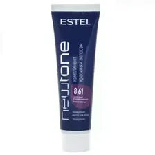 Эстель Тонирующая маска для волос "Newtone estel 8/61" светло-русый фиолетово-пепельный, 60 мл (Estel Professional, Newtone)