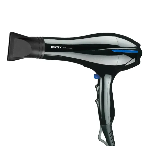 Фен Centek Professional, 2200 Вт, 5 режимов, цвет: черно-синий-2
