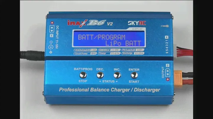 SkyRC IMAX b6 v2  60W , review and dismantle