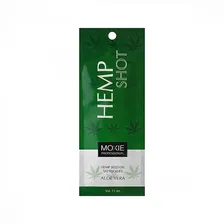 Лосьон активатор темного загара в солярии с маслом конопли с Safe Tattoo формулой MOXIE PROFESSIONAL Hemp Shot 15 мл