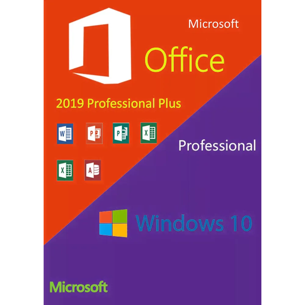 Комплект Виндовс 10 Профессиональная + Office 2019 Professional Plus-0