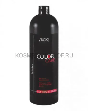 Бальзам-уход для окрашенных волос - Kapous Studio Professional Caring Line Balm Color Care 1000 мл-0