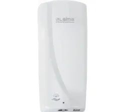 605778 Laima, Laima Professional original, Диспенсер для жидкого мыла, наливной, сенсорный, белый 1 л
