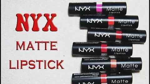 PRODUCT REVIEW: NYX Matte Lipsticks with swatches
