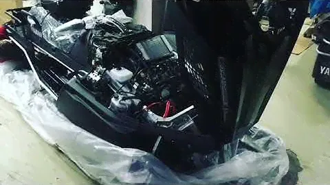 Поэтапная сборка снегохода Yamaha Viking Professional