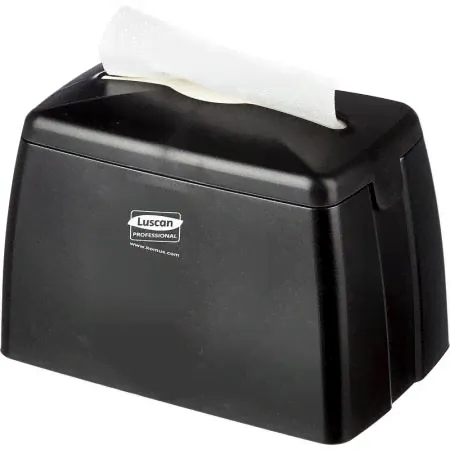 Диспенсер для салфеток Luscan Professional MAXI N4 черный 1331B-1