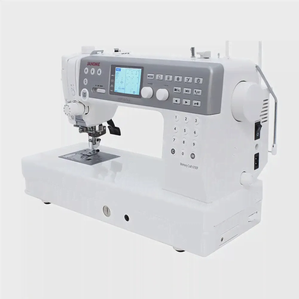 Компьютерная швейная машина Janome Memory Craft 6700P Professional-2