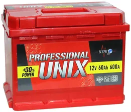 Аккумулятор 6ст - 60 (Unix Professional new) - оп