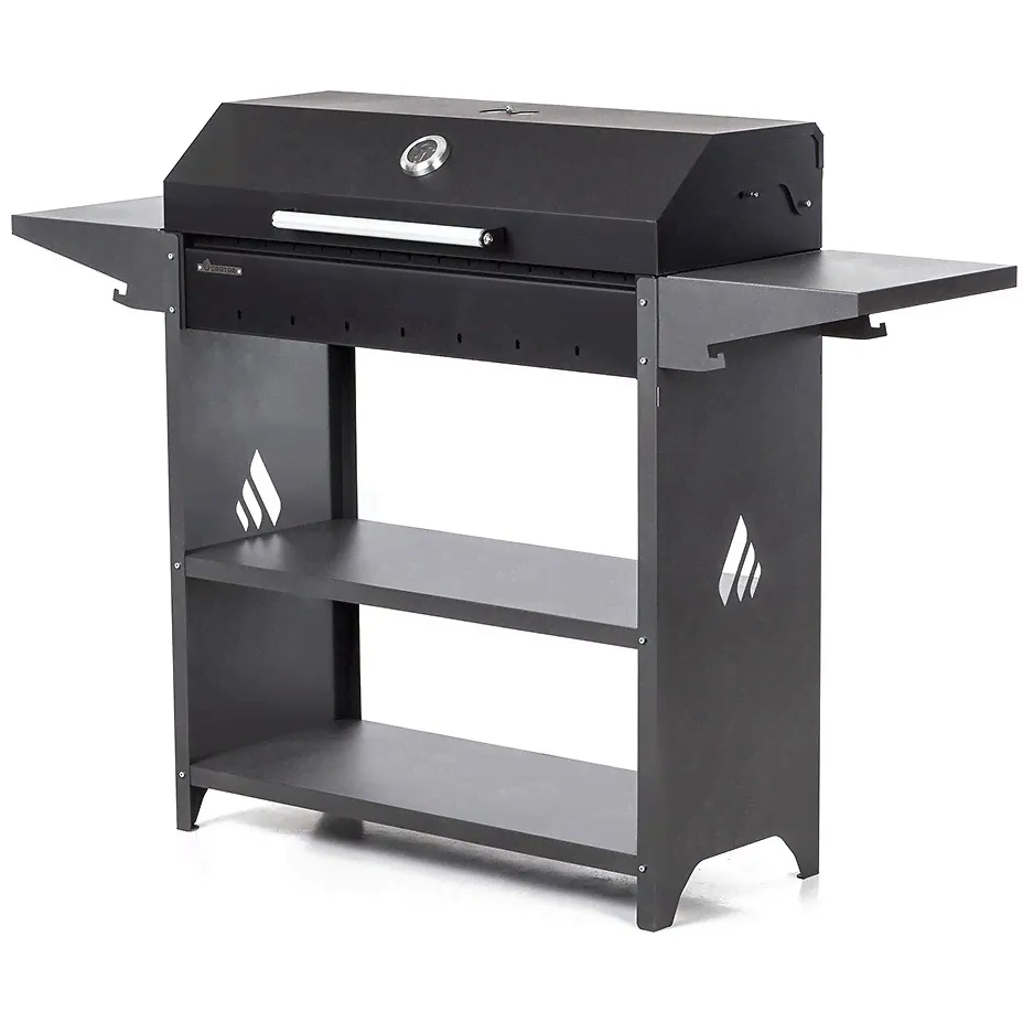 Гриль угольный Gratar Professional Standart BBQ, 158.2х44.5х111 см-0