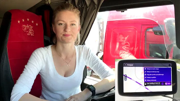 TomTom Go Professional test - Iwona Blecharczyk Trucking Girl