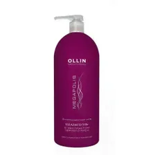 Ollin Professional Megapolis - Шампунь с экстрактом черного риса без сульфатов и парабенов, 1000 мл