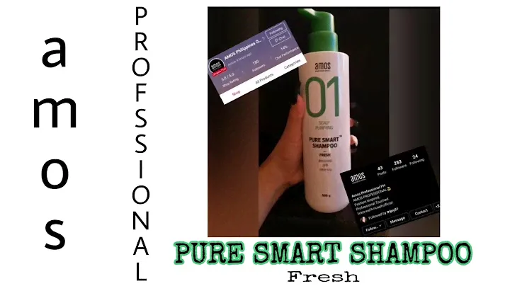 Amos Professional | Review | PureSmartShampoo