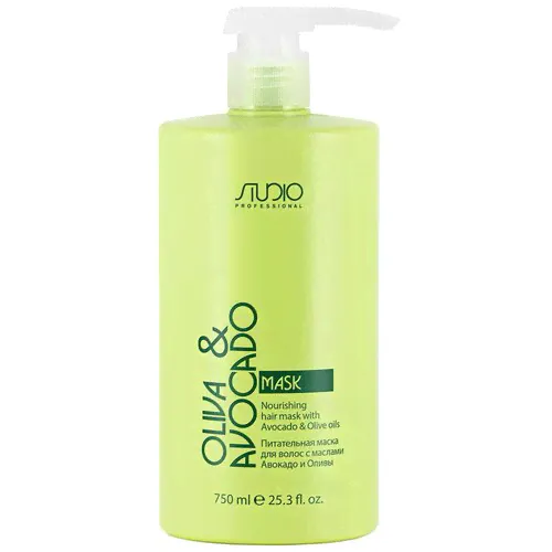 маска oliva & avocado для питания волос studio professional 750 мл essem hair studio professional-0