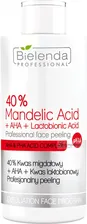 Bielenda Professional - 40% Mandelic Acid + AHA + Lactobionic Acid - Professional Face Peeling - 40% Almond acid + AHA + Lactobionic Acid - Professional acid peeling - 150 g