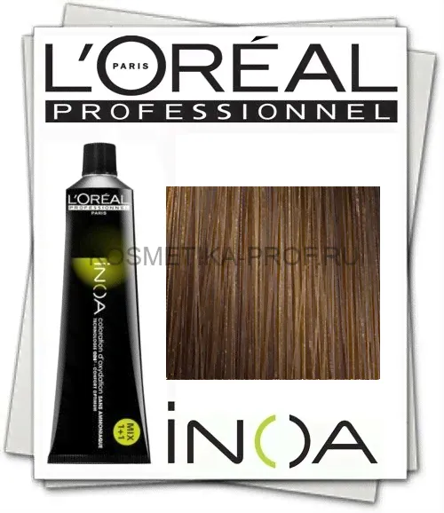 Краска для волос Loreal Professional Inoa ODS2 7.42 60 мл