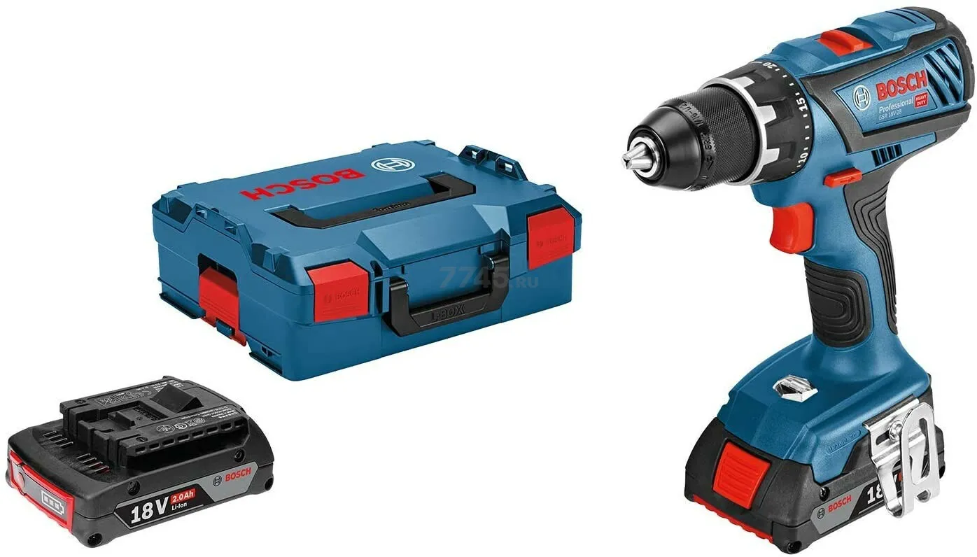 Дрель-шуруповерт аккумуляторная BOSCH GSR 18V-28 Professional (06019H4102)-2