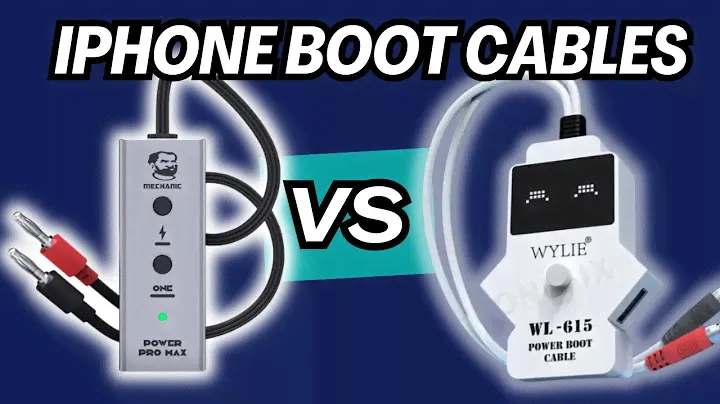 Wylie VS Mechanic. Which is the BEST DCPS Boot Cable for iPhone? DT880 Alternatives