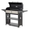 Гриль мангал на дровах из металла с крышкой барбекю Professional Optima BBQ