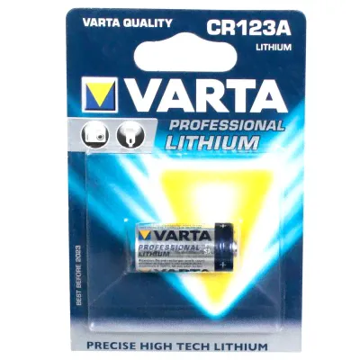 Элемент питания VARTA PROFESSIONAL LITHIUM CR123A-0