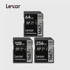 Карта памяти Lexar Professional 1667x PRO SDXC, 128 ГБ, 256 ГБ, класс 10 (art.: 3a38bcbd5e0)