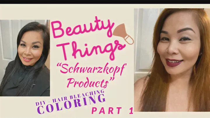 Schwarzkopf Blondme Premium Lightener 9+ - Hair Bleaching&Coloring PART1