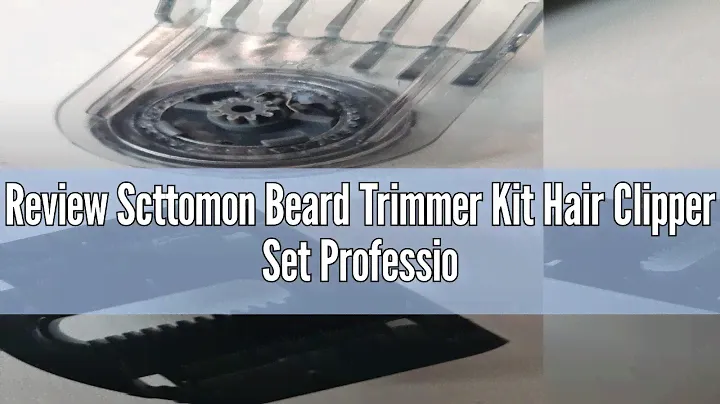 Review Scttomon Beard Trimmer Kit Hair Clipper Set Professional Hair Trimmer Electric Foil Shaver Ra