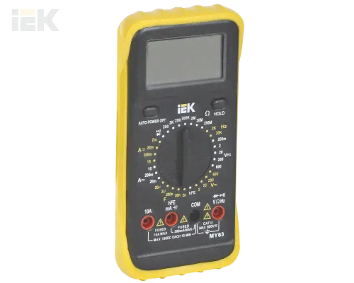 Мультиметр цифровой PROFESSIONAL MY63 IEK в розницу и оптом-0