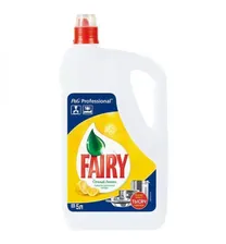 Средство для мытья посуды Fairy Professional 5л, сочный лимон, гель