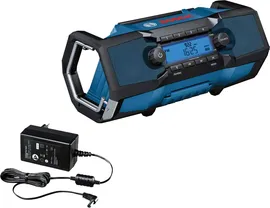 Радиоприемник гибридный Bosch GPB 18V-2 SC Professional (без АКБ)