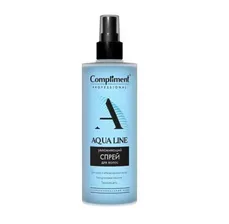 Compliment PROFESSIONAL AQUA LINE УВЛАЖНЯЮЩИЙ СПРЕЙ ДЛЯ ВОЛОС, 250мл