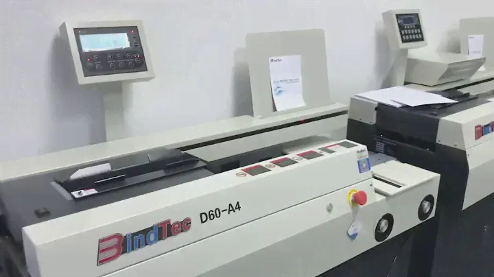 Клеевая машина BindTec D60 А4 без боковой проклейки обзор