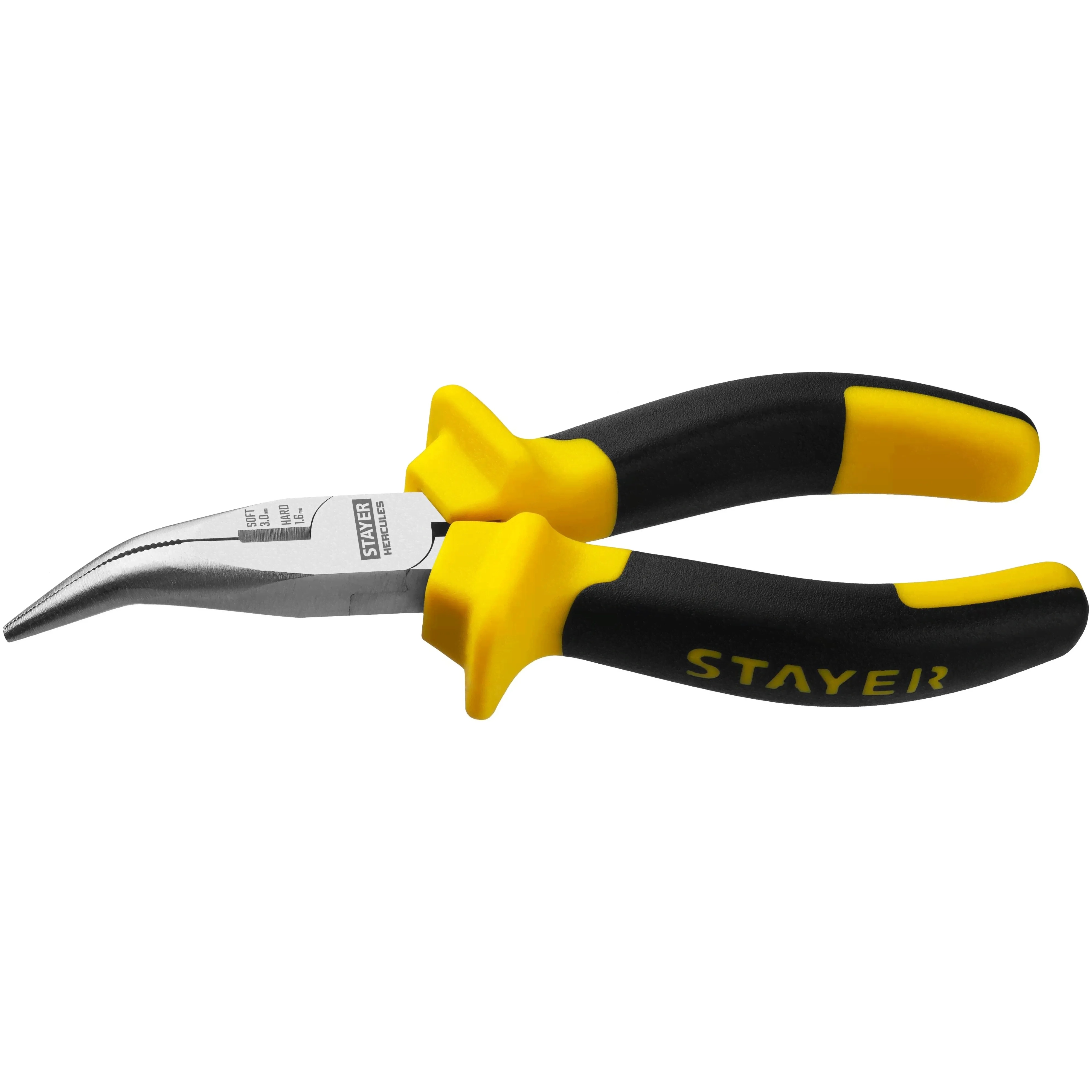 Тонкогубцы изогнутые HERCULES, STAYER Professional 2203-4-16, 160мм STAYER 2203-4-16_z02-0