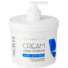 Крем для ног от натоптышей Super Moisture, 550 мл, ARAVIA Professional