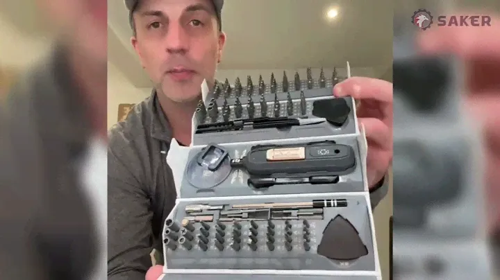 🔩 180 Tools in 1 Set? Yes, Please! Saker Precision Screwdriver Kit 🔧
