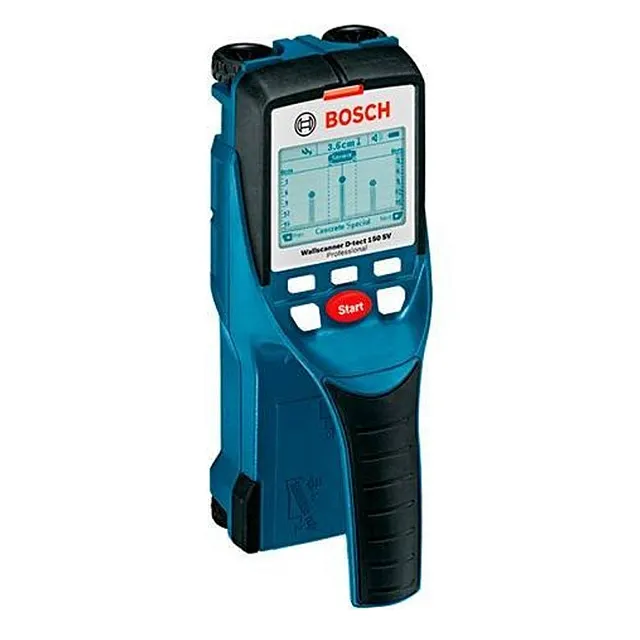 Детектор скрытой проводки и металла Bosch D-tect 150 SV Professional (0.601.010.008)-0