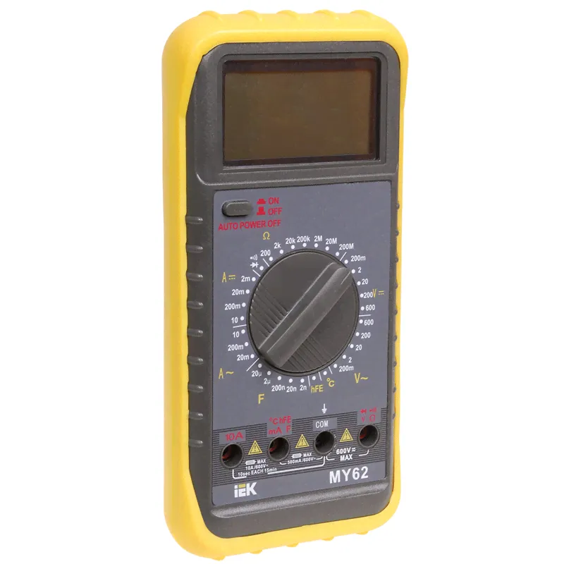 Мультиметр цифровой Professional MY62 IEK TMD-5S-062-0