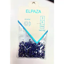 elpaza стразы для маникюра 1440 шт mix elpaza professional