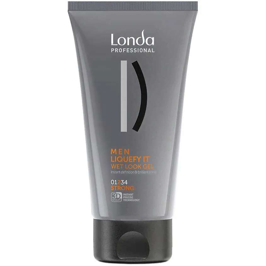 LONDA PROFESSIONAL Гель-блеск с эффектом мокрых волос Men Liquefy It Wet Lo-0