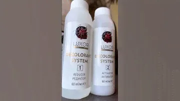 Система для удаления краски с волос I Средство для снятия красителя DECOLORANT SYSTEM, 2 х 60 мл