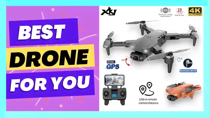 XKJ L900 PRO GPS Drone 4K Dual HD Camera Professional Aerial Photography Brushless Motor