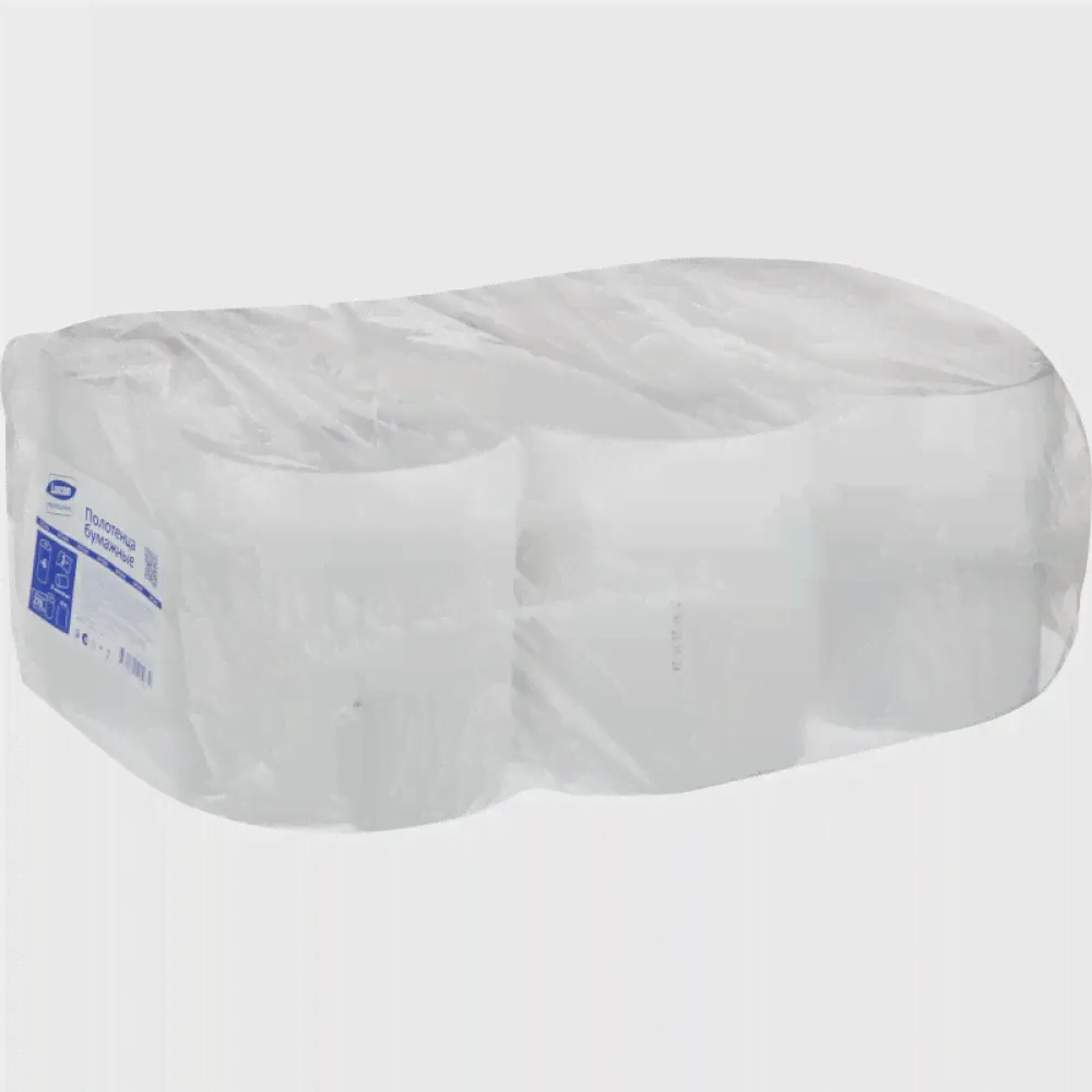 Полотенца бумажные д/дисп. Luscan Professional ЦВ 1сл втор 270м 6рул/уп