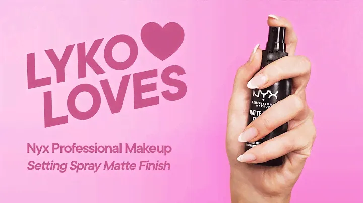 Lyko Loves NYX Professional Makeup Setting Spray Matte Finish